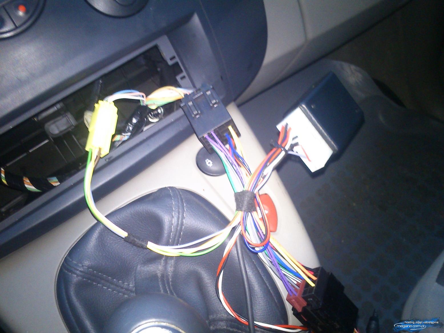 [Scenic II phI] Przycisk sterowania radiem Car Audio