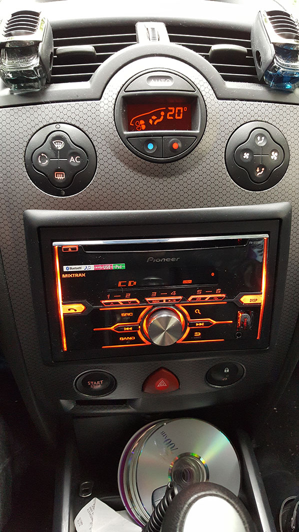 [Megane II phI] Wymiana radia Car Audio (nagłośnienie
