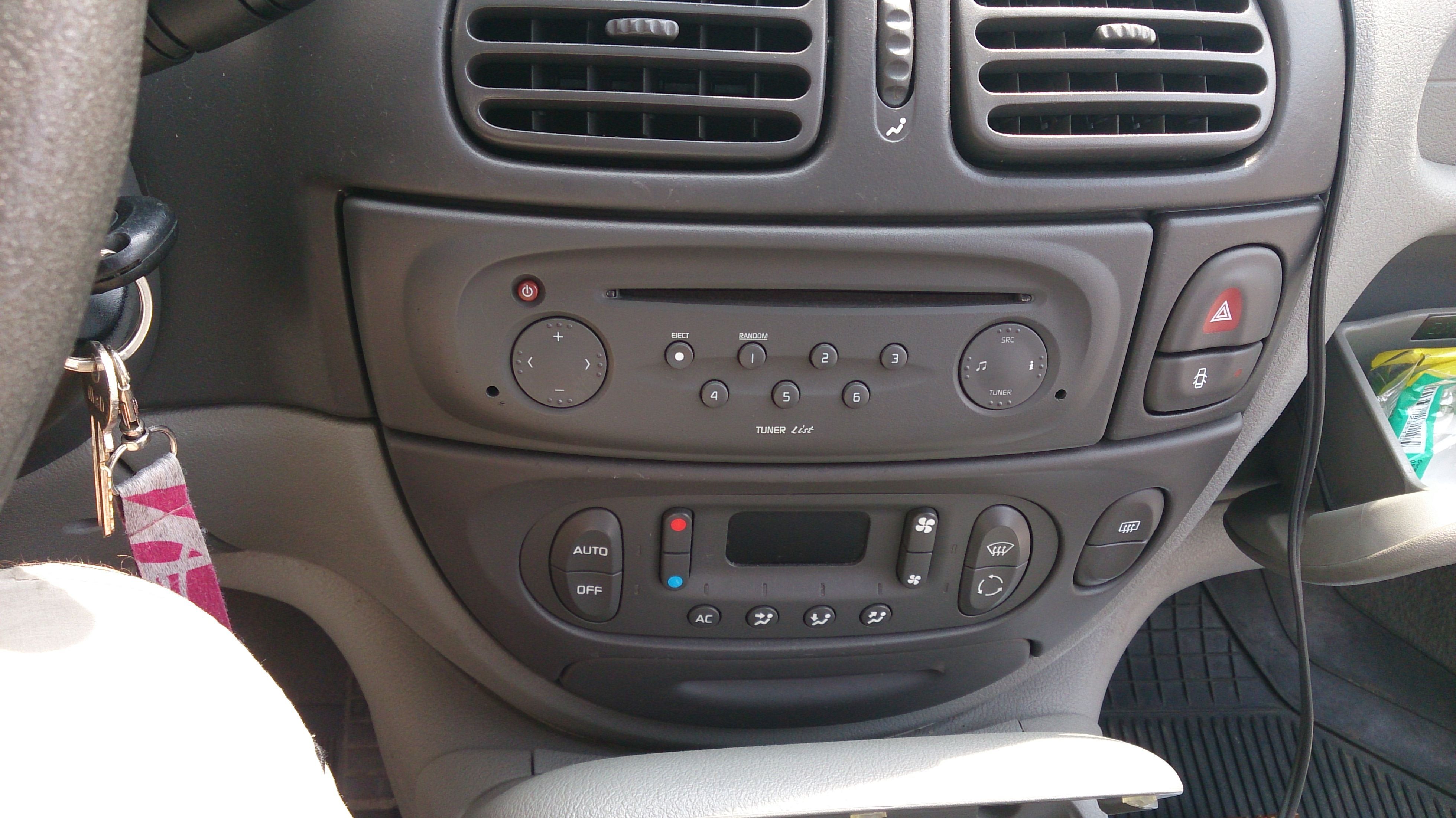 Radio Update List AUX w Megane/Scenic I phII Car Audio