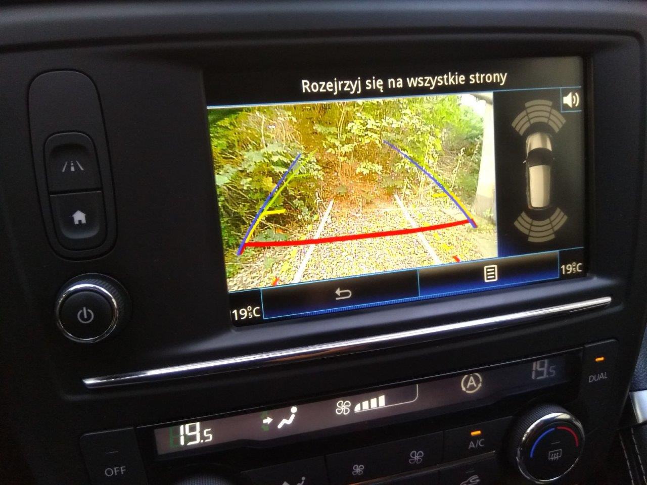 [Megane IV phI] Kadjar RLink 2 Kamera cofania Car